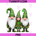 Funny St.Patrick’s Day Irish PNG, Gnomes Shamrock Shenanigans PNG