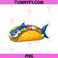 Funny Taco With Fish Cinco De Mayo PNG, Fiesta Mexican Festival PNG
