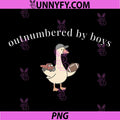 Funny Truck Outnumbered By Boys PNG, Football Moms Sarcastic PNG