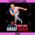 Funny Trump Bowling PNG, Make Bowling Great Again PNG