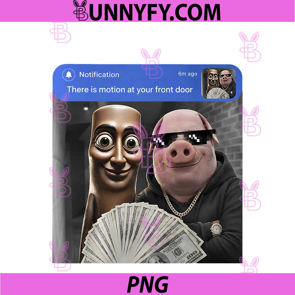 Funny Tung Tung Tung Sahur PNG, John Pork Brainrot Gift For Kids PNG