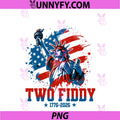 Funny Two Fiddy 250th PNG, 4th Of July US Flag Lady Liberty USA PNG