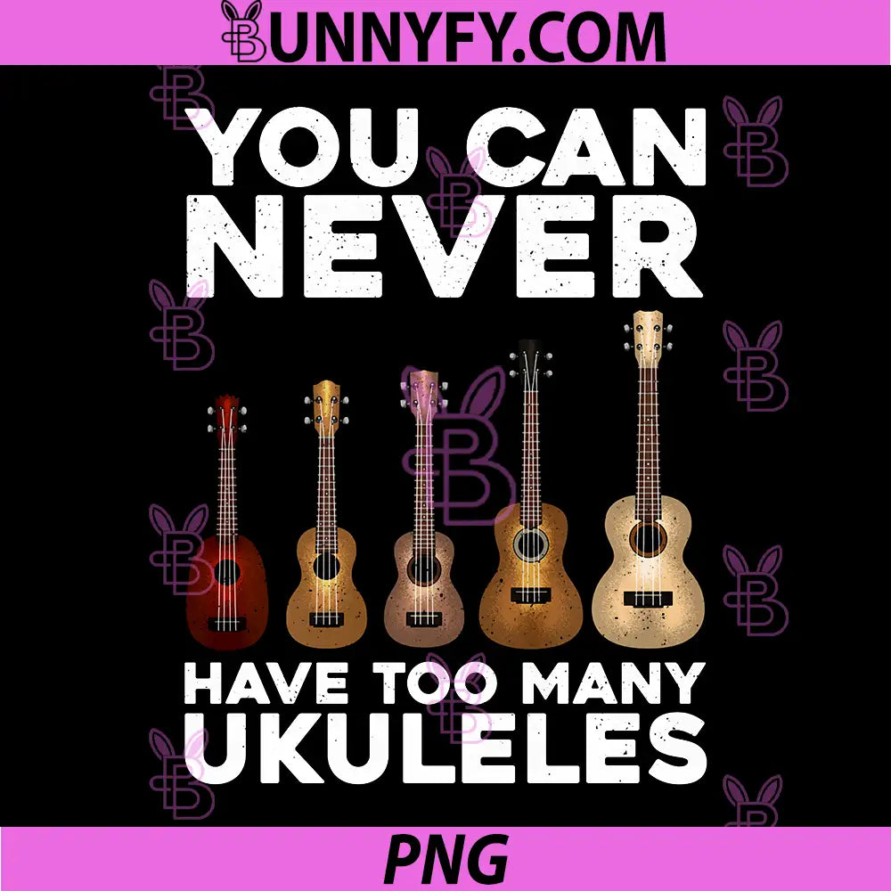 Funny Ukulele Art PNG, Small Guitar Ukulele Players PNG