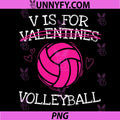 Funny Valentine Volleyball PNG, Player Volleyball PNG