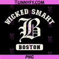Funny Wicked Smaht PNG, Boston Massachusetts PNG