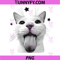 Funny Y2k Cat Silly PNG, Cats 90s Retro Kitten Meme 90s Grunge PNG
