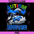 Galaxy Astronaut PNG, Autism is My Superpower PNG