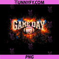 Game Day Football Season PNG, Funny Team Sports Vintage PNG