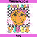 Game Day Vibes PNG, Coquette Bow Basketball Lover PNG