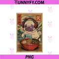 Gamer Pug Funny Ramen Retro PNG, Japanese Pug Gaming PNG