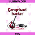 Garage Band Hacker PNG, IT Reboot Humor Guitar USB PNG