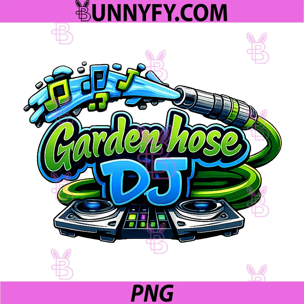 Garden Hose DJ PNG, Local Pride Badge Graphic PNG