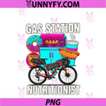 Gas Station Nutritionist PNG, Funny Bikepacking Gravel Bike PNG