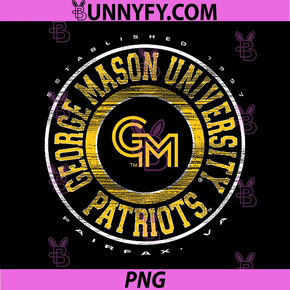 George Mason Patriots PNG, Showtime Green Officially Licensed PNG