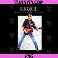 George Michael Faith Tour Vintage PNG, Classic Pop Rock Concert Art PNG