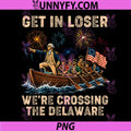 George Washington PNG, Get in Loser Were Crossing The Delaware PNG