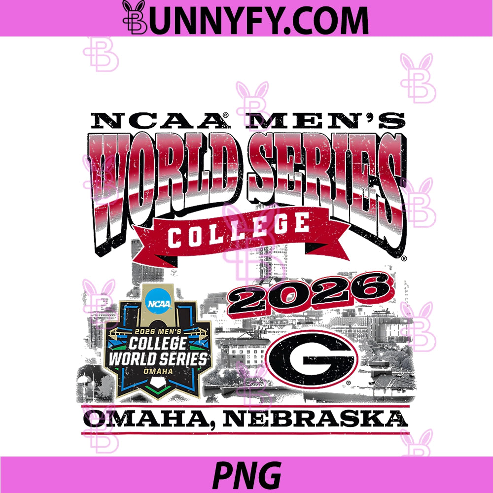 Georgia Baseball College World Series PNG, Hardwood Nil PNG