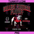 Georgia Bulldogs PNG, College Football Playoff Mascot 2025 PNG