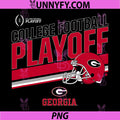 Georgia Bulldogs PNG, College Football Playoff Stripe 2025 PNG