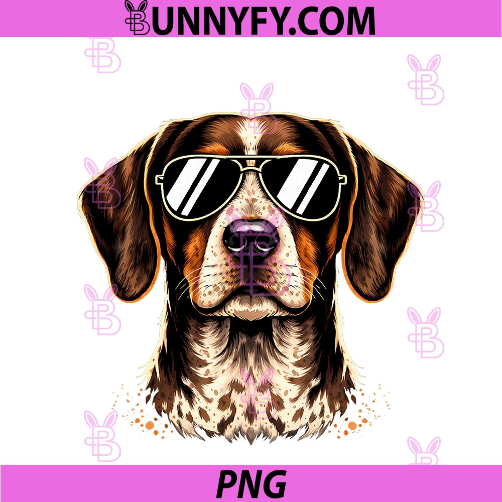 German Shorthaired Pointer PNG, Funny Cool Dog Meme PNG