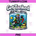 Get Tanked PNG, Plumber Pipe Pun PNG, Scuba Cartoon Graphic PNG