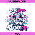 Get Your Flow On PNG, Plumber Pipe Pun Faucet Music Design PNG