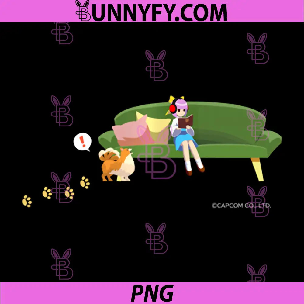 Ghost Trick PNG, Kamila＆Missile PNG