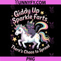 Giddy Up Sparkle Farts PNG, There's Chaos to Spread PNG