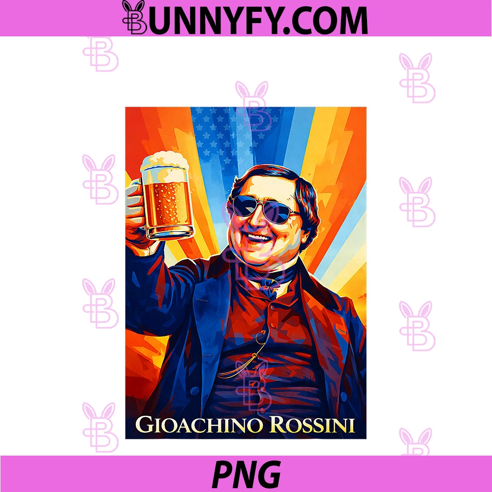 Gioachino Rossini PNG, Composer PNG