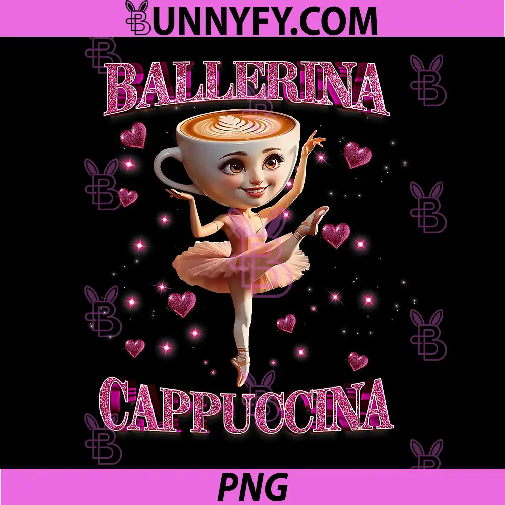 Italian Brainrot Meme PNG, Ballerina Cappuccina PNG