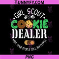 Girls Scout Cookie Dealer PNG, Funny Scouting Family Matching PNG