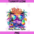 Girls Trip 2026 PNG, Making Memories Together Vacation PNG