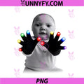 Gloving AI Niche PNG, Tuff Baby Glover Meme PNG