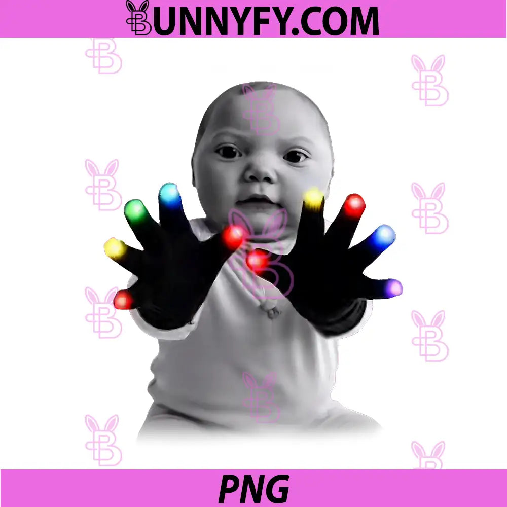 Gloving AI Niche PNG, Tuff Baby Glover Meme PNG