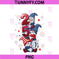 Gnome 250 Years 1776-2026 250th Birthday PNG, 4th July Patriotic PNG
