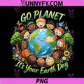 Go Planet Its Your Earth Day PNG, 2026 Teacher PNG