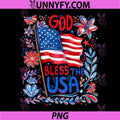 God Bless The USA American PNG, 1776-2026 250 Years 4th of July PNG