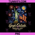 Gogh Outside Americas 250th PNG, 1776 2026 Starry Night USA PNG