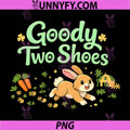 Goody Two Shoes PNG, Country Farm Rabbit Pun Design PNG