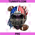 Gorilla American Football PNG, Gorilla Lovers USA Flag Performance PNG
