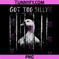 Got Too Silly Goose Meme PNG, Funny Goose Jailbird Prison PNG