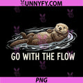 Go with The Flow PNG, Sea Otter PNG