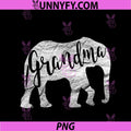 Grandma Elephant PNG, Funny Ideas For Best Mom PNG