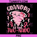 Grandpa of The Two-nado PNG, Tornado Themed 2nd Birthday Party PNG