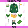 Green Golf Icons PNG, Funny Golfing PNG