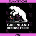 Greenland Defense Force PNG, Funny Political PNG