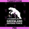 Greenland Defense Force PNG, Funny Political PNG