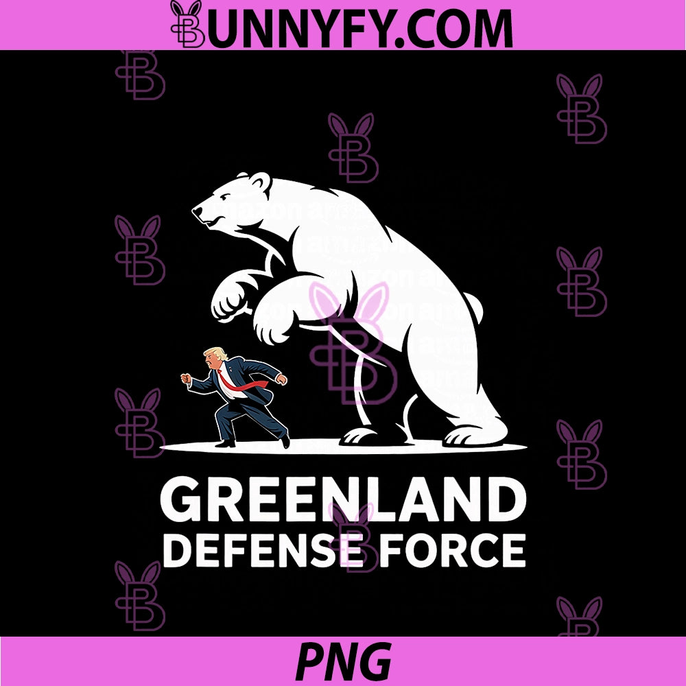 Greenland Defense Force PNG, Funny Political PNG