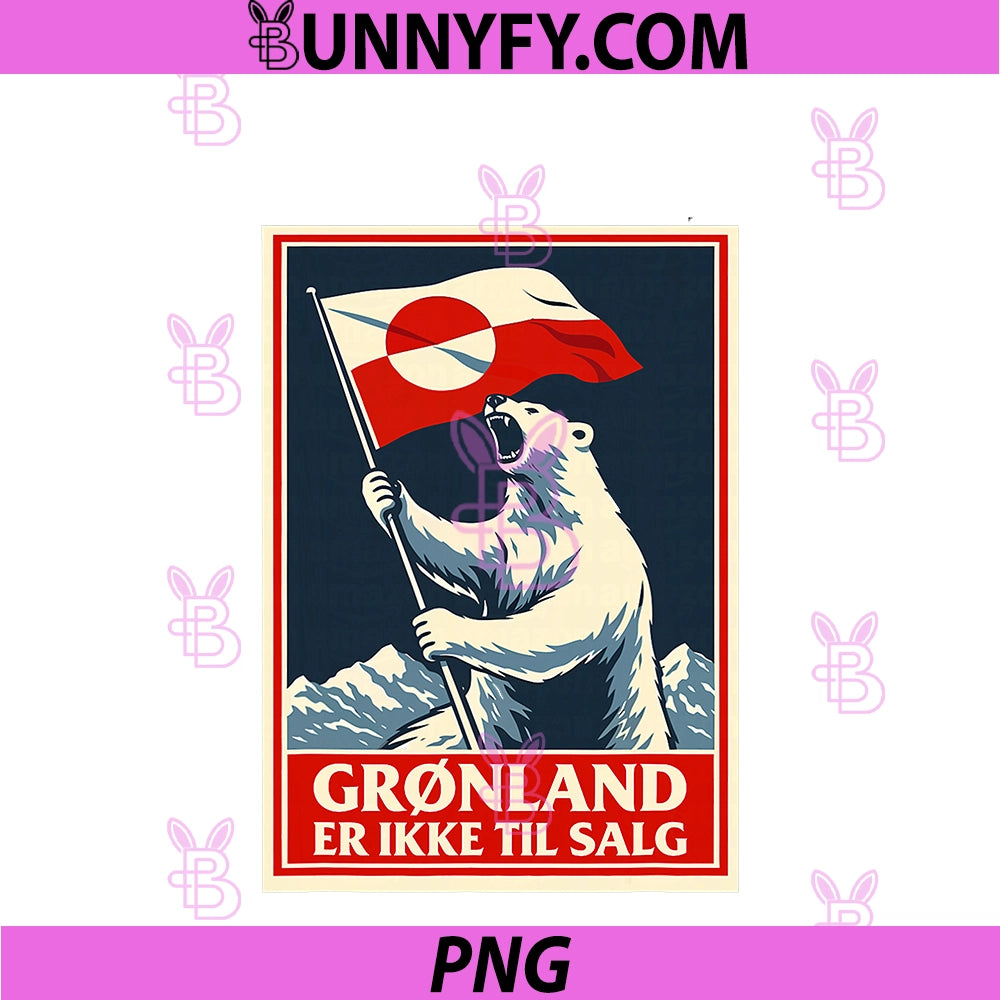 Greenland Is PNG, Not For Sale PNG