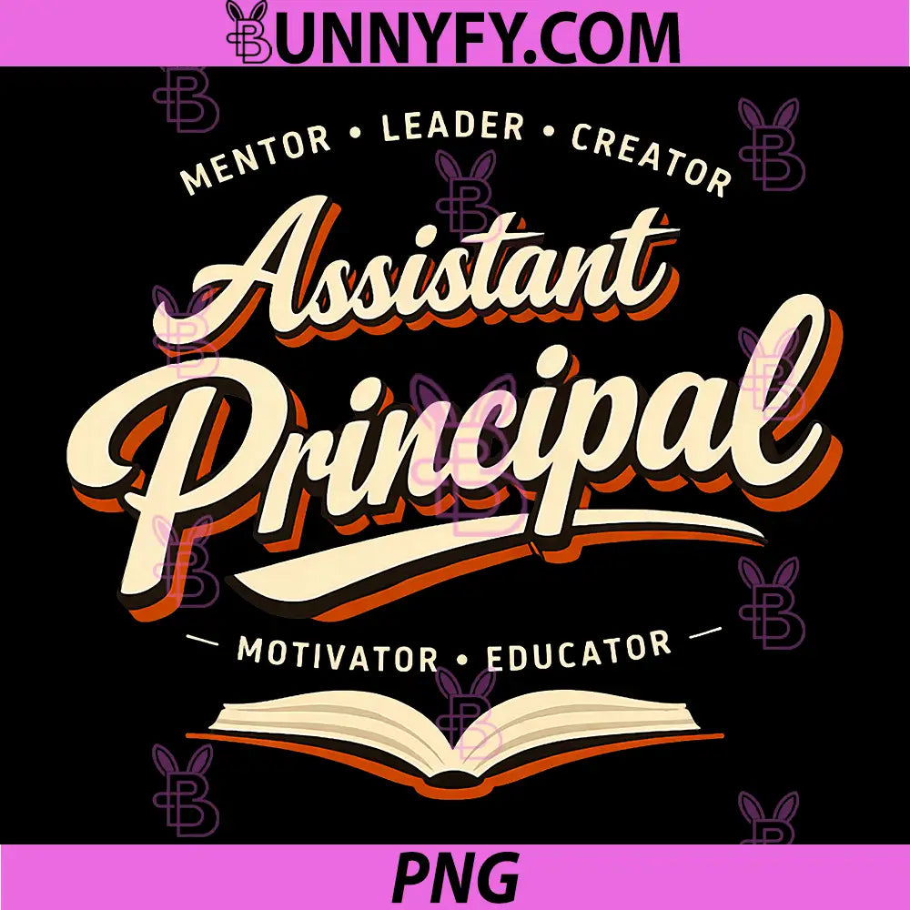 Groovy Assistant Principal PNG, Teacher Appreciation Week PNG